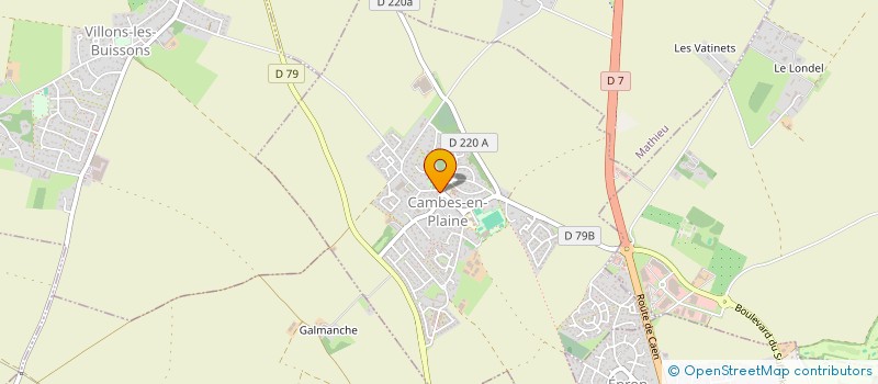 localisation de l'entreprise LA PALETTE CAMBAISE à CAMBES-EN-PLAINE