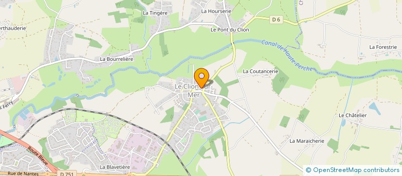 localisation de l'entreprise LA PALETTE DE JADE à PORNIC