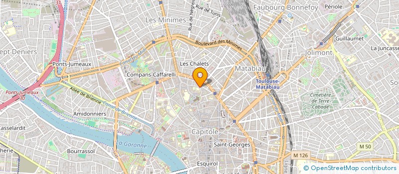 localisation de l'entreprise LA PALETTE DES POSSIBLES à TOULOUSE