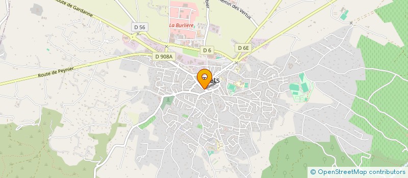 localisation de l'entreprise LA PALETTE TRETSOISE à TRETS