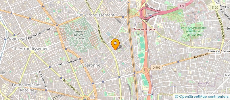 localisation de l'entreprise LA PALICERIE  PARIS