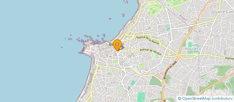 localisation de l'entreprise LA PALINETTE à BIARRITZ