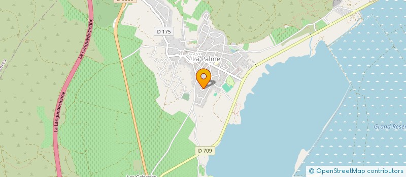 localisation de l'entreprise LA PALME D OR  LA PALME