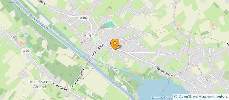 localisation de l'entreprise LA PALME RAISMOISE  HERGNIES