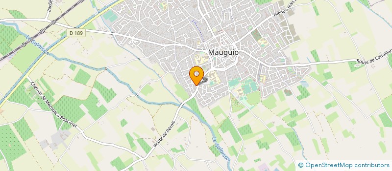 localisation de l'entreprise LA PALMERAIE à MAUGUIO