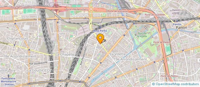 localisation de l'entreprise LA PALMERAIE  PARIS