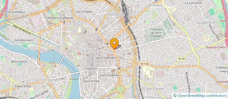 localisation de l'entreprise LA PALMERAIE à TOULOUSE