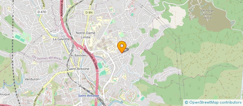 localisation de l'entreprise LA PALMERAIE à MARSEILLE