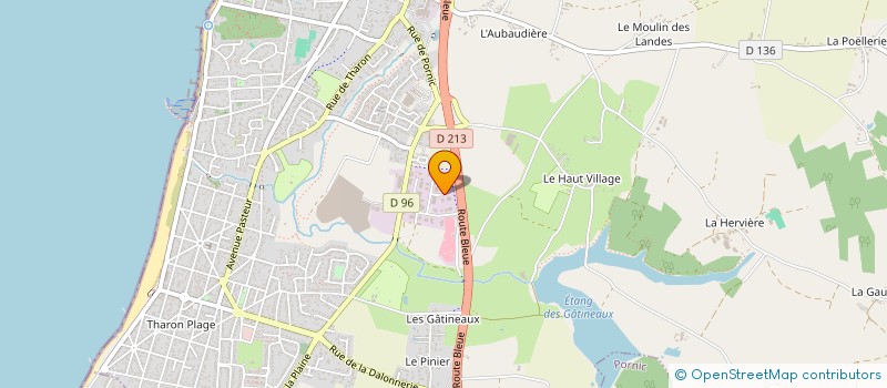 localisation de l'entreprise LA PALMERAIE  SAINT-MICHEL-CHEF-CHEF