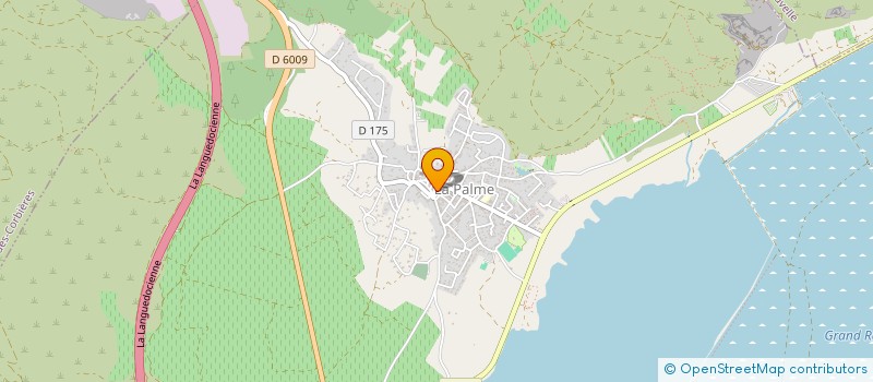 localisation de l'entreprise LA PALMIFLORE à LA PALME