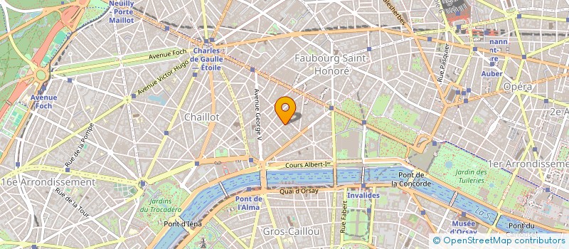 localisation de l'entreprise LA PALOMA  PARIS