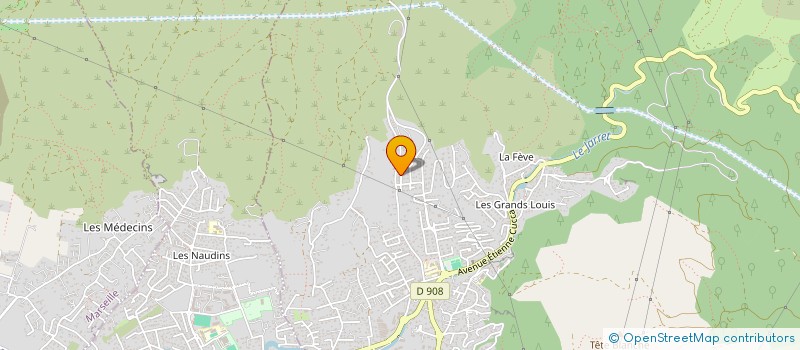 localisation de l'entreprise LA PALOMATH  ALLAUCH