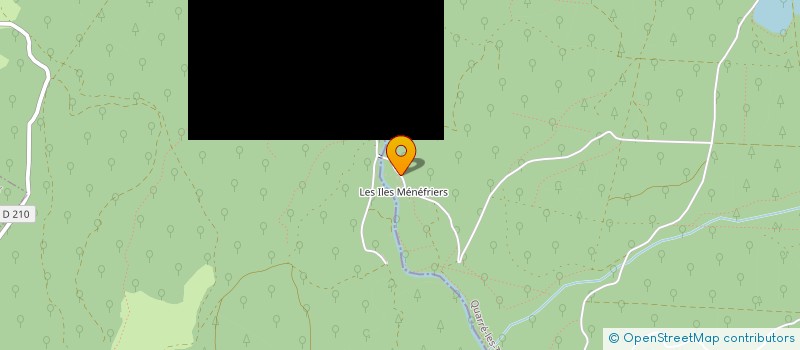 localisation de l'entreprise LA PALOMBIERE  CHASTELLUX-SUR-CURE