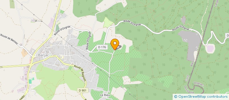 localisation de l'entreprise LA PAMPA  CHAMBONAS