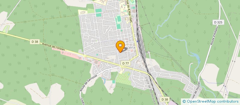 localisation de l'entreprise LA PAMPA  MORCENX-LA-NOUVELLE