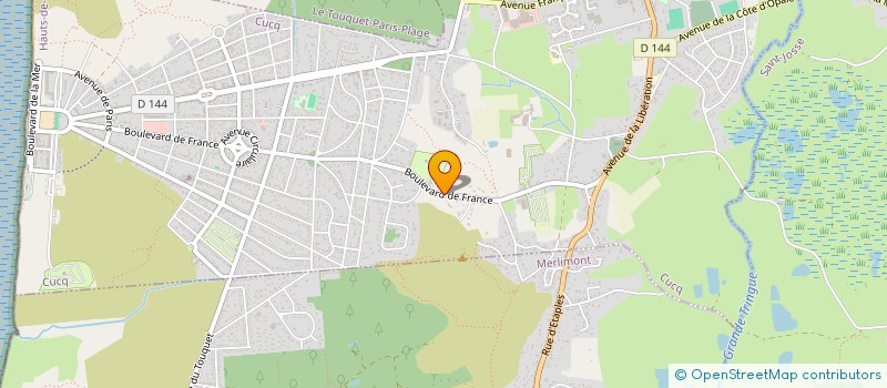 localisation de l'entreprise LA PAMPA à CUCQ