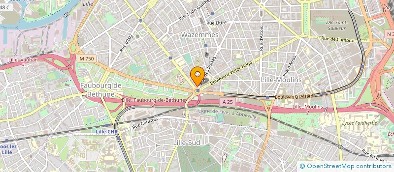 localisation de l'entreprise LA PANERIE à LILLE