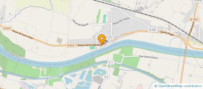 localisation de l'entreprise LA PANETIERE ANCIENNE  COLAYRAC-SAINT-CIRQ