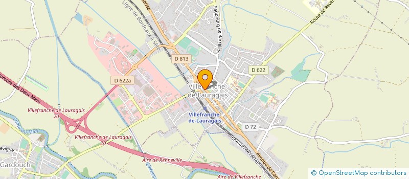 localisation de l'entreprise LA PANETIERE DU LAURAGAIS à VILLEFRANCHE-DE-LAURAGAIS