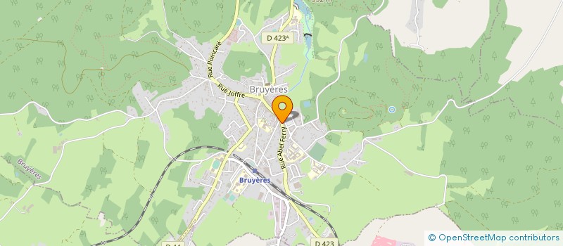 localisation de l'entreprise LA PANETIERE DU MIRADOR à BRUYERES