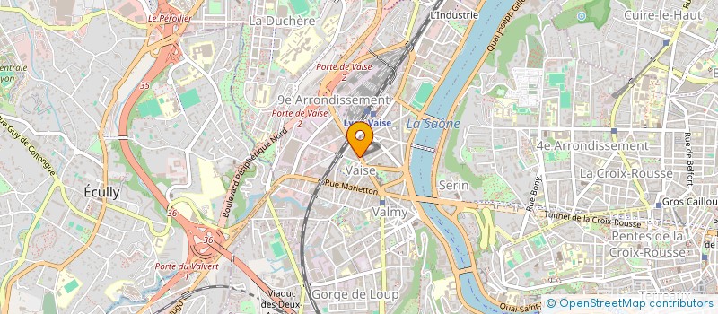 localisation de l'entreprise LA PANETIERE MDS à LYON