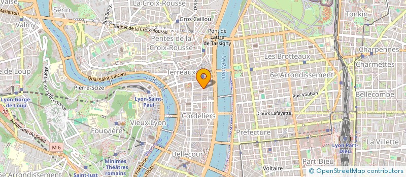 localisation de l'entreprise LA PANGEE à LYON