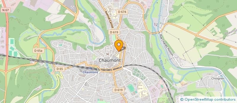 localisation de l'entreprise LA PANIFICATION DU BASSIGNY à CHAUMONT
