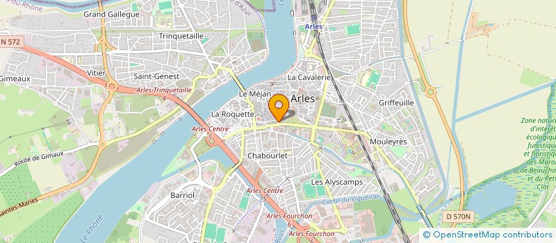 localisation de l'entreprise LA PANINOTHEQUE à ARLES