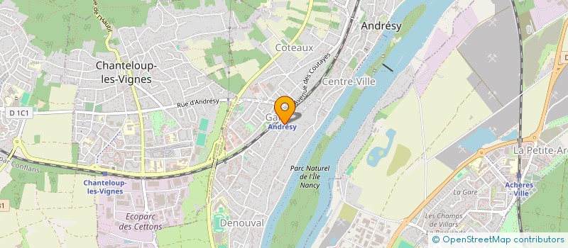 localisation de l'entreprise LA PANITIERE AUX SAVEURS à ANDRESY