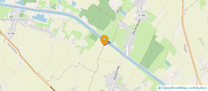 localisation de l'entreprise LA PANNERIE  HINGES