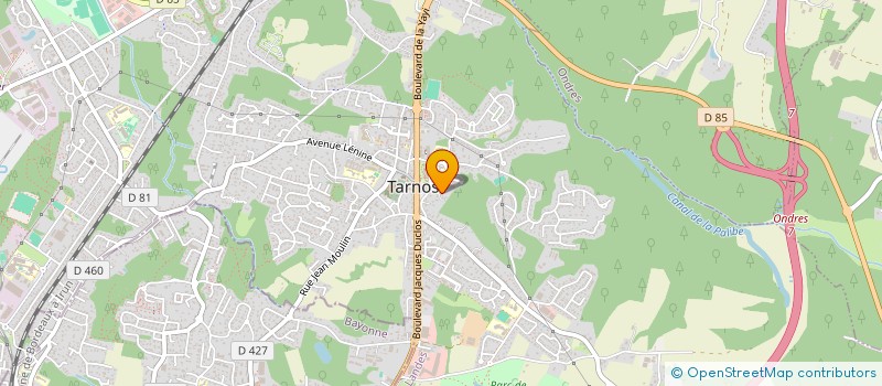 localisation de l'entreprise LA PANOLHA  TARNOS