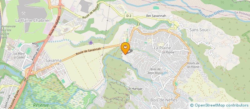 localisation de l'entreprise LA PANTHERE  SAINT-PAUL