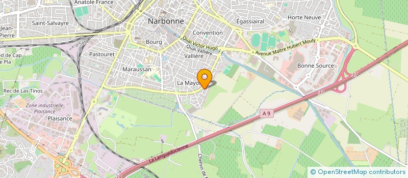 localisation de l'entreprise LA PAPA COMPANY à NARBONNE