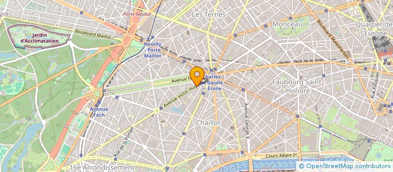 localisation de l'entreprise LA PAPAYE VERTE  PARIS