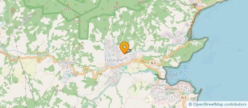 localisation de l'entreprise LA PAPETE LIBRE à DEMBENI