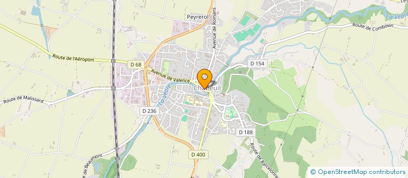 localisation de l'entreprise LA PAPINADE à CHABEUIL