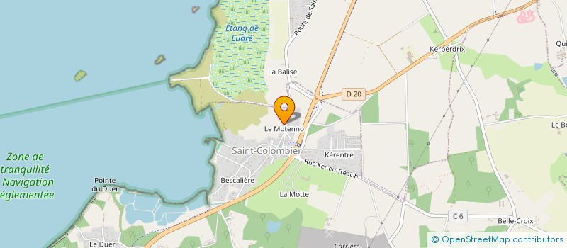 localisation de l'entreprise LA PAQUERLE à SARZEAU
