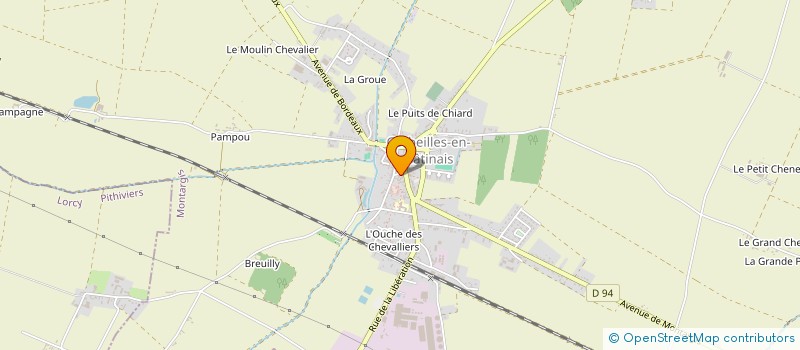 localisation de l'entreprise LA PARACHEE  CORBEILLES
