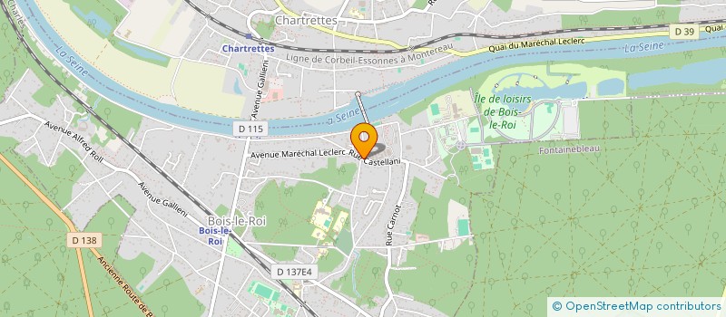 localisation de l'entreprise LA PARADE ASSOCIES  BOIS-LE-ROI