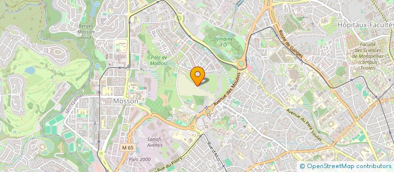 localisation de l'entreprise LA PARCELLE 473 à MONTPELLIER