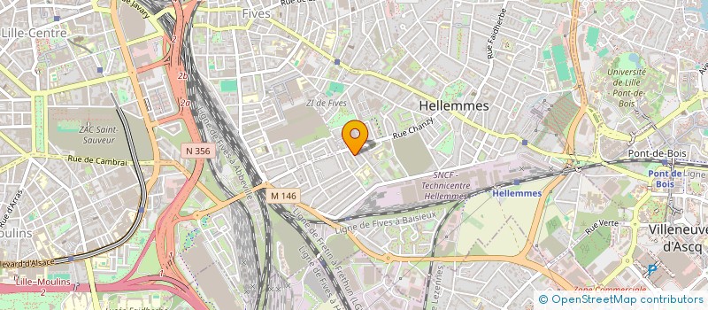 localisation de l'entreprise LA PARCELLE à LEZENNES