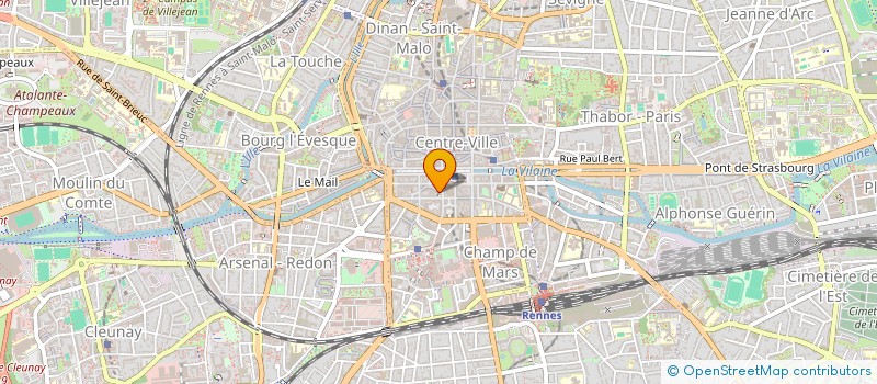 localisation de l'entreprise LA PARCHEMINERIE à RENNES