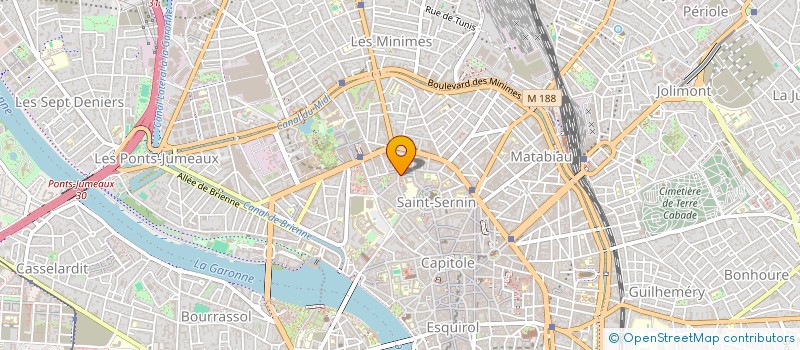 localisation de l'entreprise LA PARENTELE à TOULOUSE