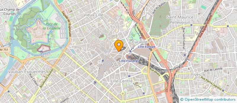 localisation de l'entreprise LA PARENTHESE à LILLE