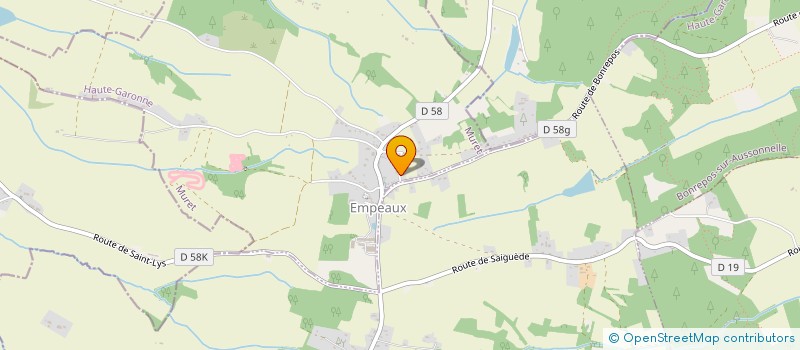 localisation de l'entreprise LA PARENTHESE à SAINT-THOMAS