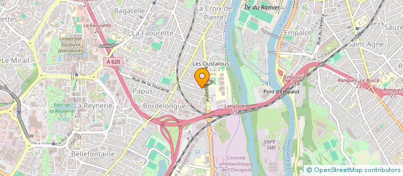 localisation de l'entreprise LA PARENTHESE à TOULOUSE