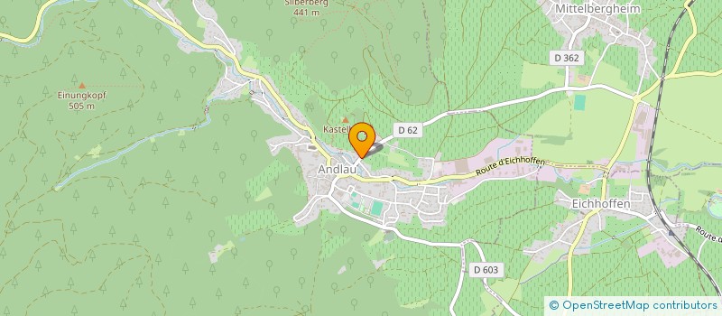 localisation de l'entreprise LA-PARENTHESE  ANDLAU