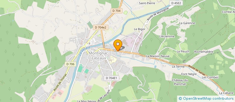 localisation de l'entreprise LA PARENTHESE à MONTIGNAC-LASCAUX