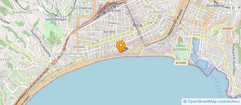 localisation de l'entreprise LA PARENTHESE à NICE