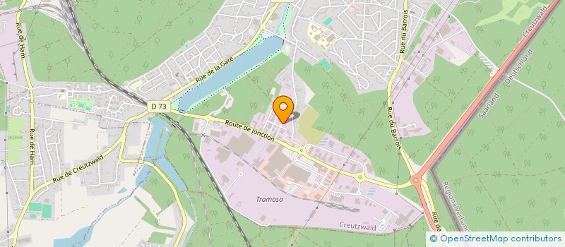 localisation de l'entreprise LA PARENTHESE à CREUTZWALD